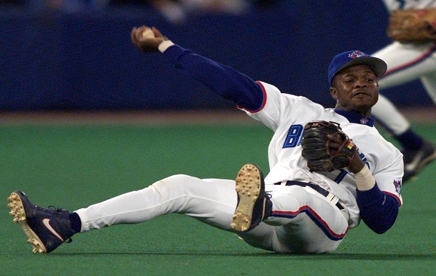 Tony Fernández cuando jugaba para los Azulejos de Toronto. Foto:AP 