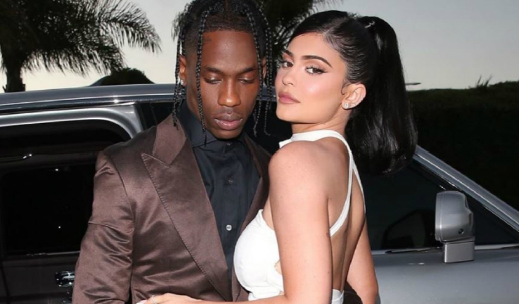 Kylie Jenner y Travis Scott.  Instagram