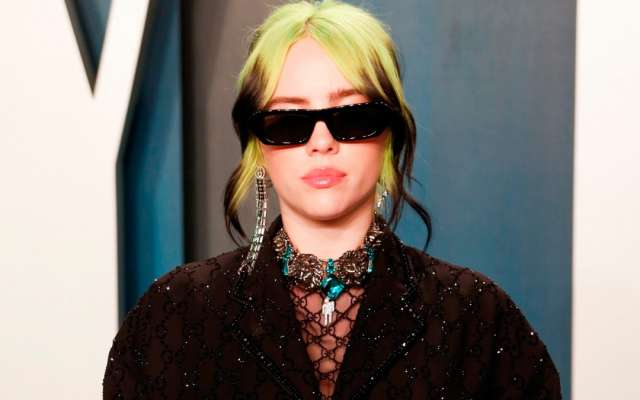 Cantante Billie Eilish. Foto: EFE