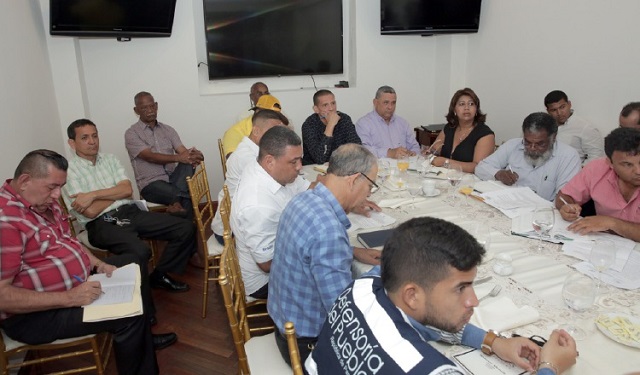 La mesa de trabajo se instaló el 19 de febrero en la Presidencia. Foto: Cortesía