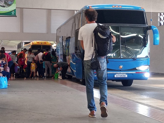 Este año pasaron 18 mil pasajeros más por la terminal de transporte que el año pasado. Foto: Belys Toribio