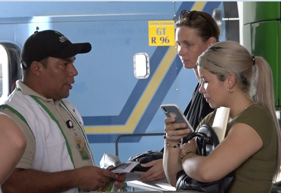 Se implementará el volanteo en el sector de Paso Canoas para que la comunidad esté bien informada de las medidas sanitarias como principal herramienta para combatir el coronavirus. FOTO/JOSÉ VÁSQUEZ