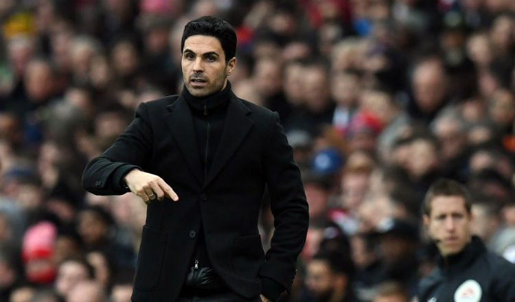 Mikel Arteta fue jugador del Arsenal Foto EFE