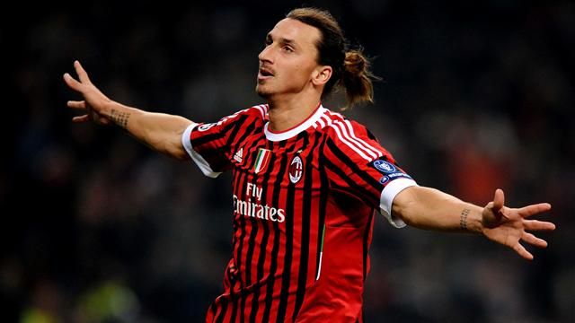 Zlatan Ibrahimovic manifestó su cariño hacia Italia Foto @ACMilan