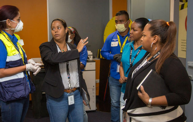 Mitradel inspecciona a varias empresas a nivel nacional, durante situación por coronavirus.