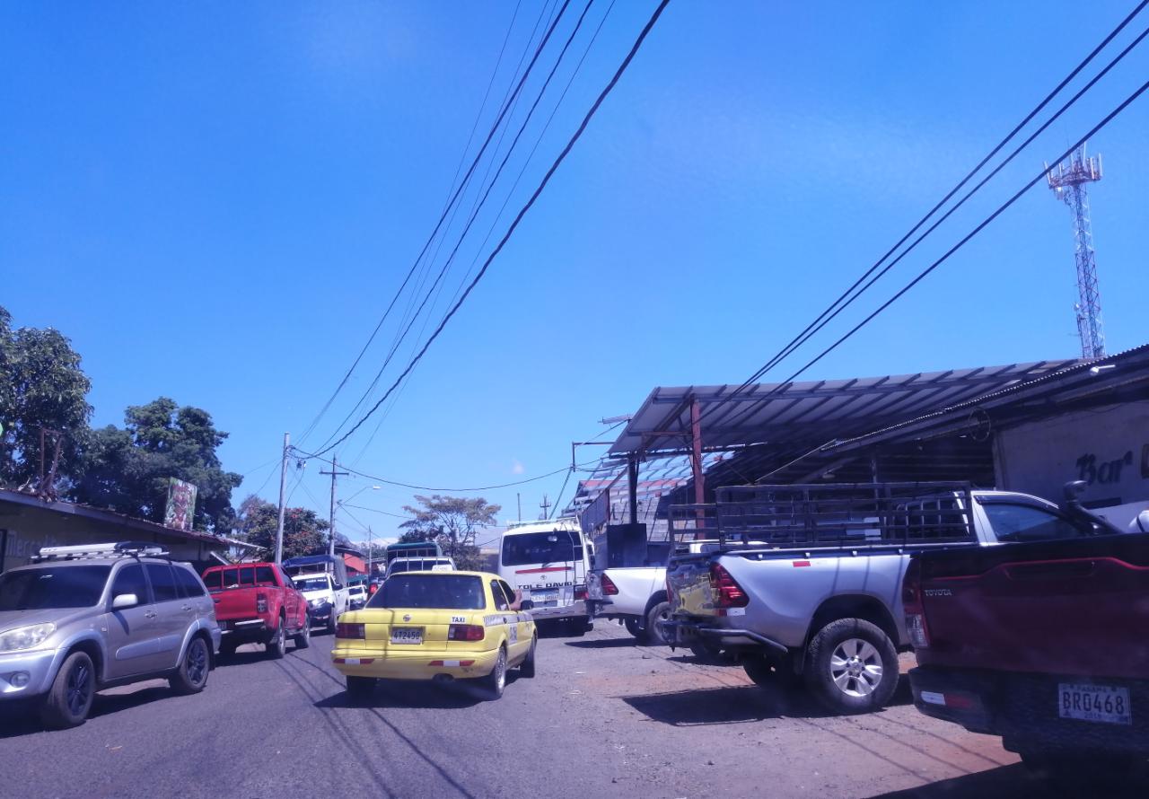 Esta ruta convierte al distrito de Tolé en la provincia de Chiriquí como el primer frente de infección para esta región del país. FOTO/José Vásquez