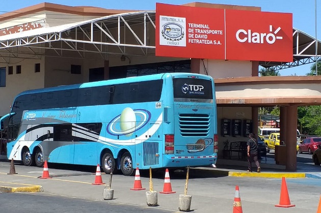 Una vez tengan claro el alcance de la medida darán a conocer las acciones que tomaran en cuanto al servicio, pero por el momento no salen buses de Panamá y Tampoco de Chiriquí.