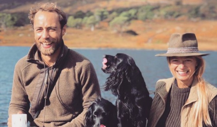 James Middleton y Alizee Thevenet. Instagram