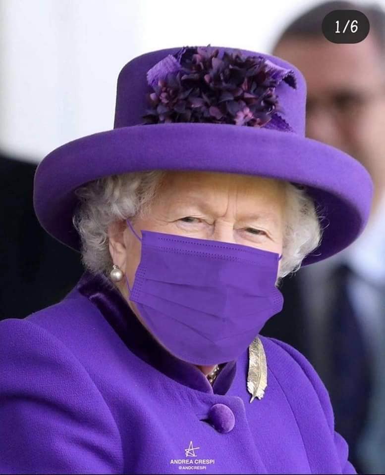 Reina Isabel II, de Inglaterra. Así enfrenta al coronavirus. Foto: Facebook