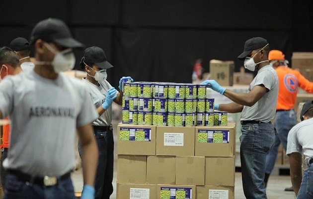 Las bolsas se preparan en Atlapa.