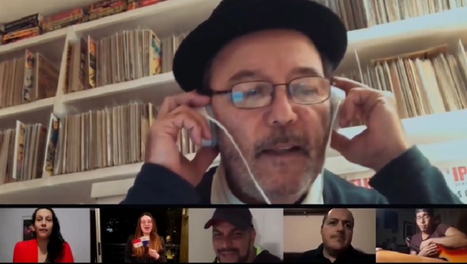 Rubén Blades en el video de 'Para Panamá'. Foto: Instagram