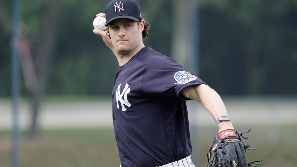 Gerrit Cole jugó para los Yanquis. Foto:AP