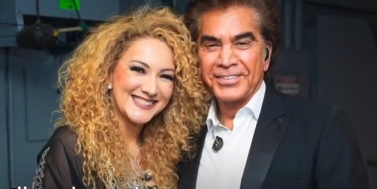 Erika Ender y José Luis Rodríguez. Instagram