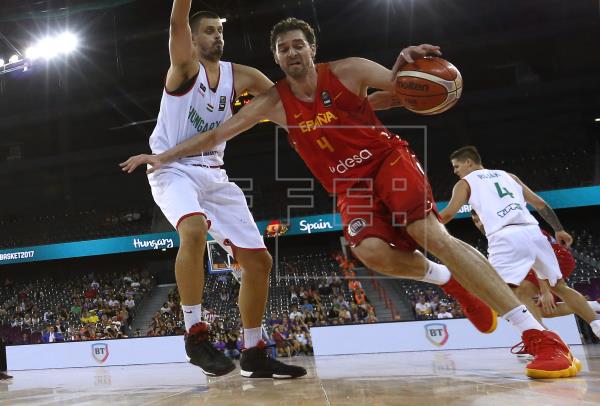 Paul Gasol. Foto:EFE