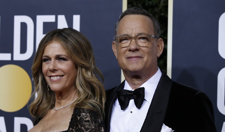 Rita Wilson y Tom Hanks.  Archivo