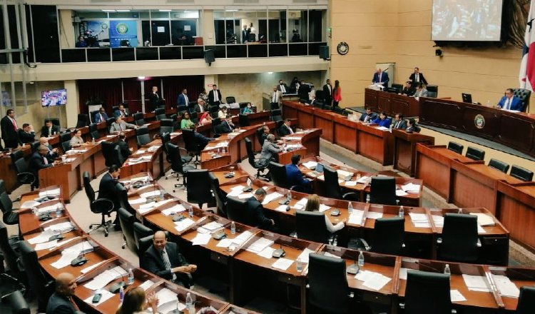 Pleno de la Asamblea Legislativa. Archivo