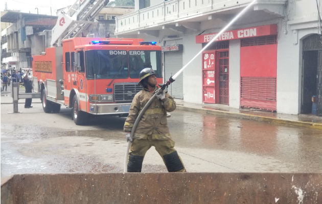 El Cuerpo de Bomberos está en la primera línea de combate a esta pandemia. Foto: BCBRP