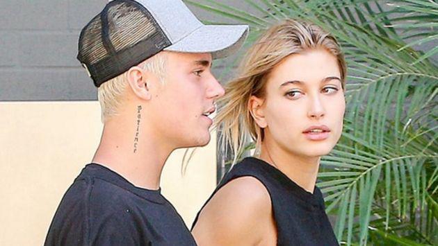 Hailey Bieber y Justin Bieber.