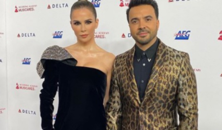 Águeda López y Luis Fonsi.  Instagram