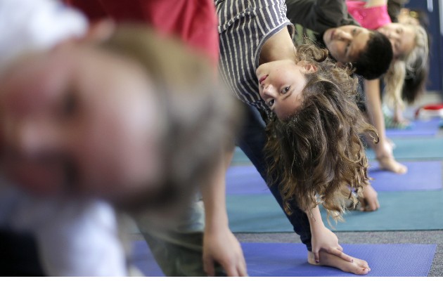 El surgimiento del yoga es parte de un cambio cultural más amplio en Alabama. Foto /  Gregory Bull/Associated Press.