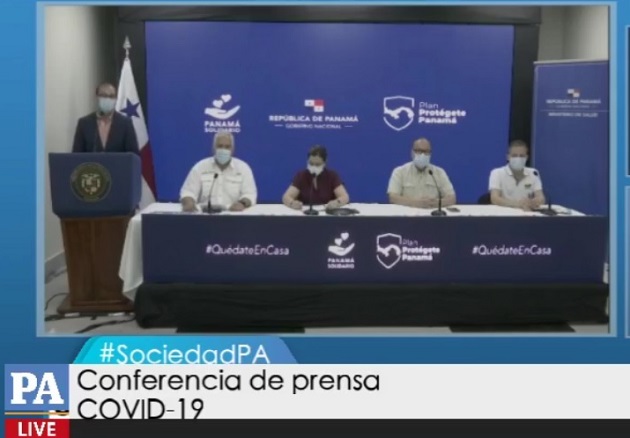 [EN VIVO] Informe de actualización de casos de COVID-19 en Panamá