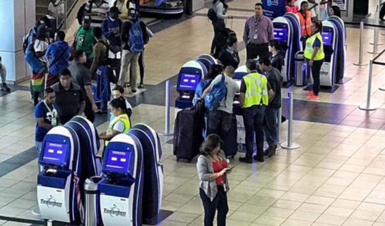 La actividad el aeropuerto de Tocumen es prácticamente nula.