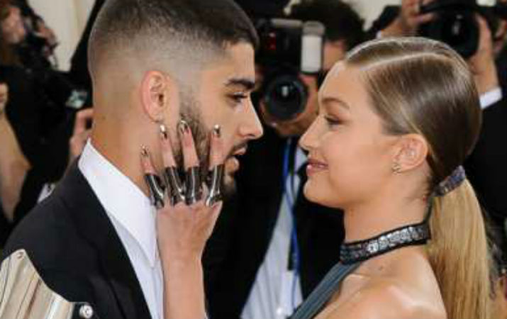 Zayn Malik y Gigi Hadid. Foto: Instagram