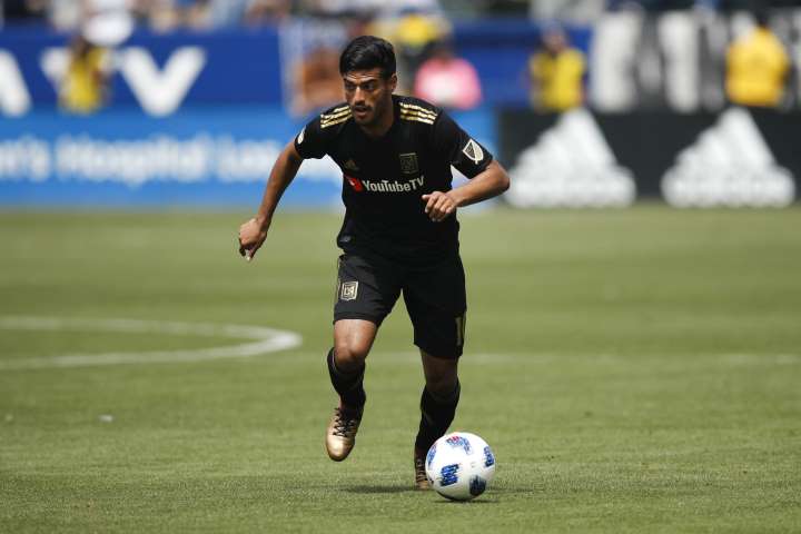 Carlos Vela juega en Los Angeles Football Club . Foto:AP