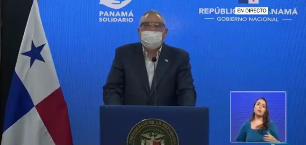 Viceministro de la Presidencia, Carlos García Molino, rinde informe sobre gastos del programa Panamá Solidario