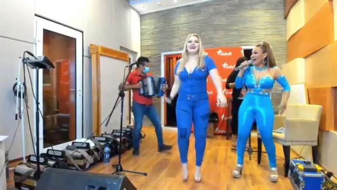 Baile virtual. Foto: YouTube