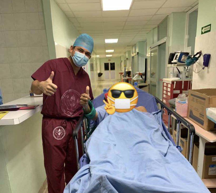 El guna que logró recuperarse del COVID-19 tiene 63 años de edad, y se mostró agradecido.