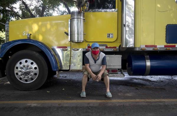 El bloqueo persiste, al igual que en la otra frontera, donde el Gobierno de Nicaragua cerró su lado también como protesta. FOTO/EFE