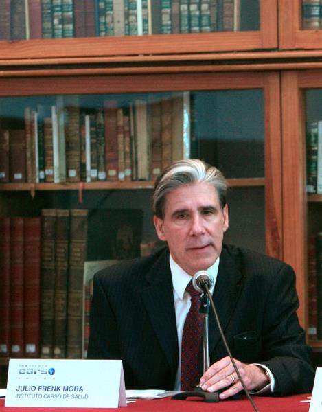 El doctor Julio Frenk Mora, dijo que 