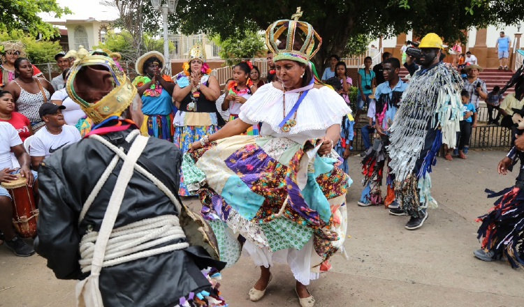 La simbología del baile congo tiene que ver con la procreación. Foto: Youtube