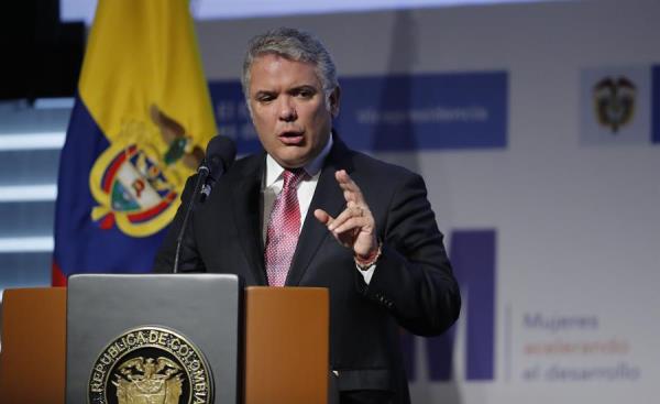 Presidente de Colombia, Iván Duque. 