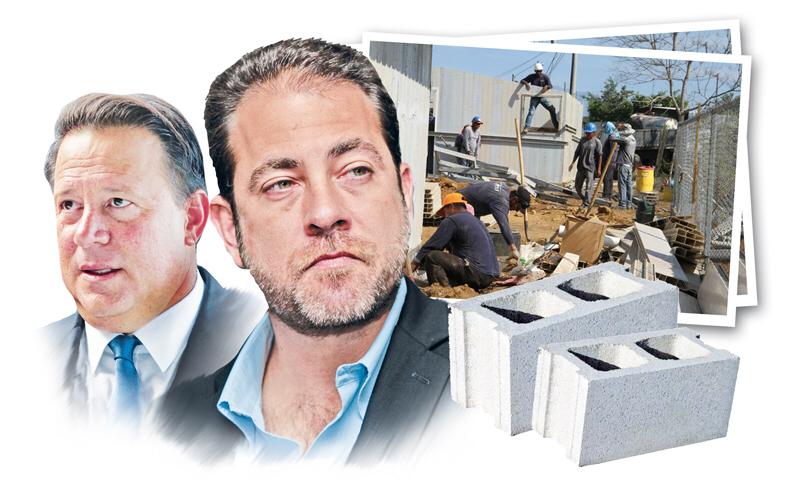 Juan Carlos Varela y Mario Etchelecu.