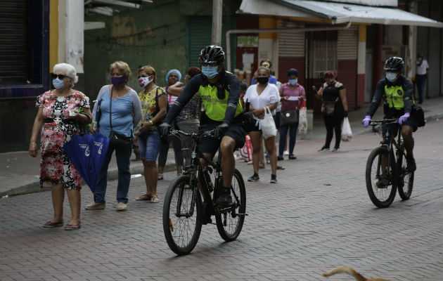 Panamá levantó cuarentena y aplicó toque de queda. Foto:archivos