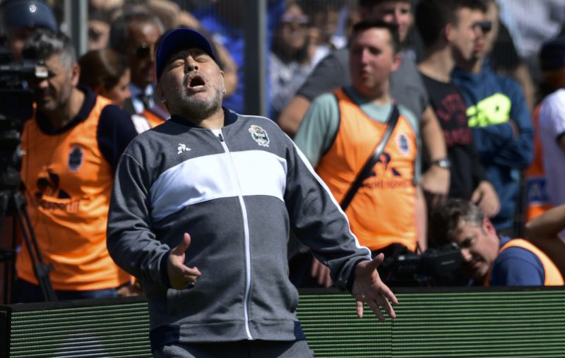Diego Maradona. Foto:AP