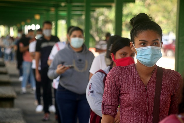 Panamá superó este jueves la barrera de los 15 mil pacientes contagiados de COVID-19. Foto Víctor Arosemena