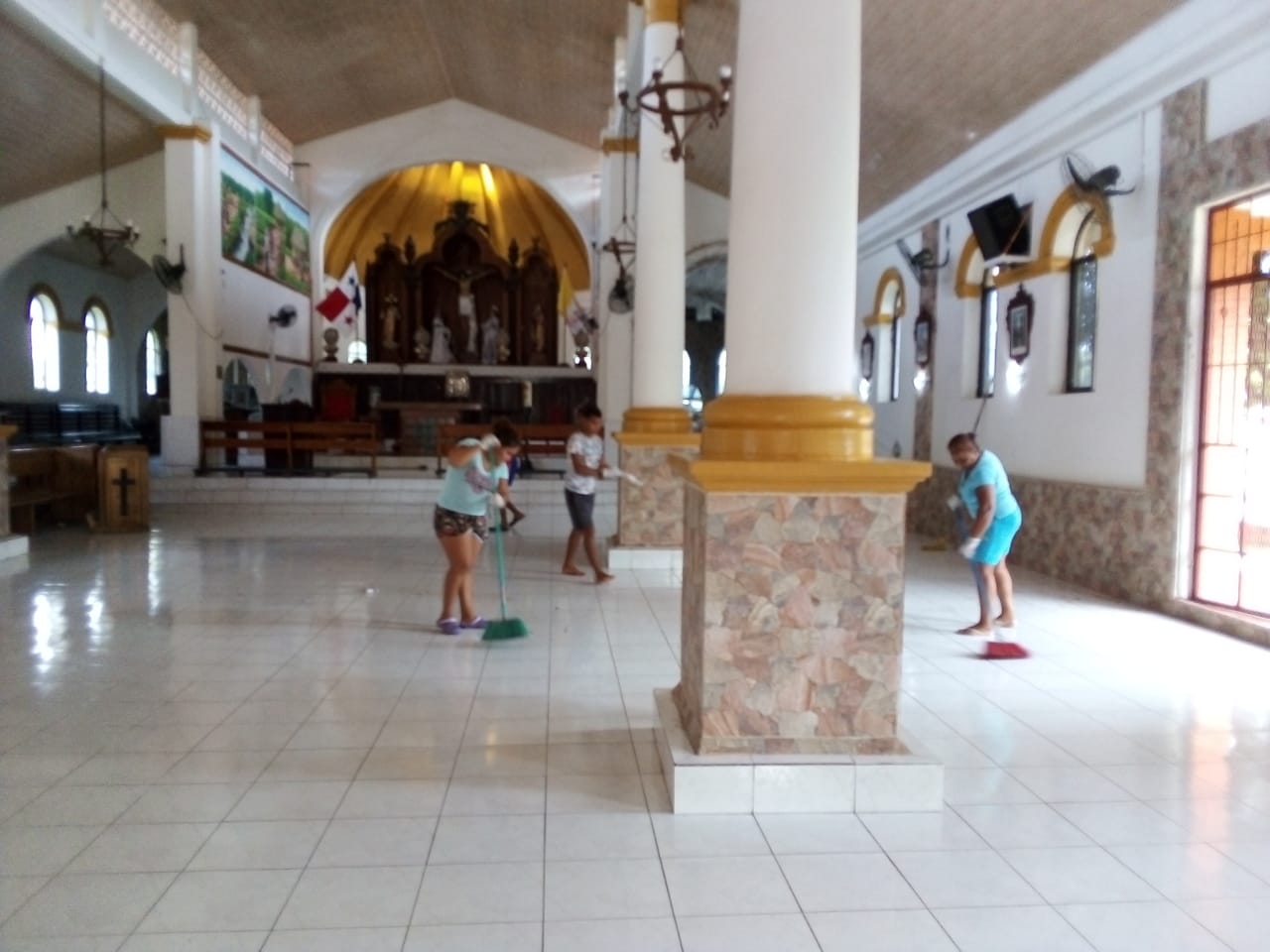 En la provincia de Chiriquí se conoció que se efectuarán misas en diferentes horarios en la parroquia San Martín de Porres, Sangrado Corazón de Jesús, Sagrada familia, San Juan María Vianey y Catedral entre otras. FOTO/JOSÉ VÁQUEZ