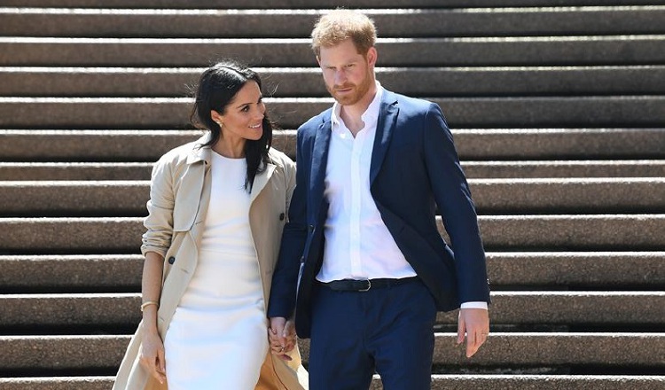 Meghan y Harry. Archivo