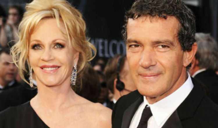 Melanie Griffith y Antonio Banderas.  Archivo