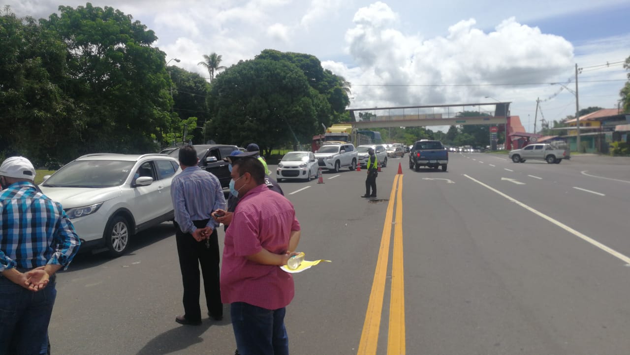 Renaul Domínguez, gobernador de la provincia de Coclé, indicó que el puesto se mantendrá por el momento en el sector de Las Guías de Oriente.