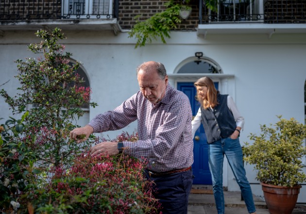 Peter Piot sufrió una tormenta de citoquinas tras enfermar de COVID-19. Foto / Andrew Testa para The New York Times.