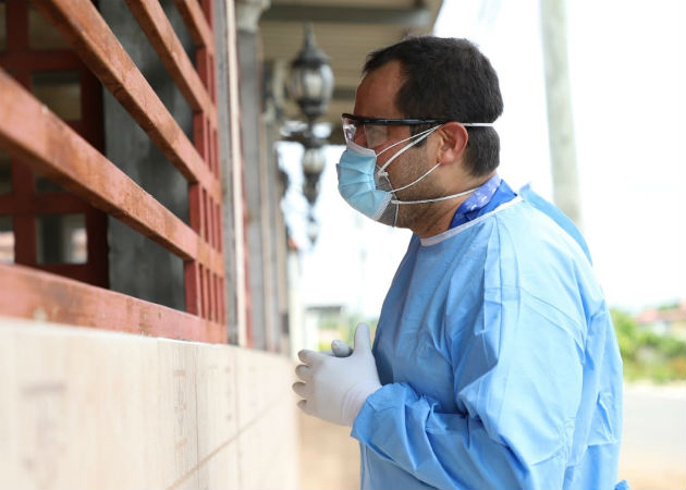 El personal de salud está expuesto a contraer el coronavirus. Foto: Eric A. Montenegro.