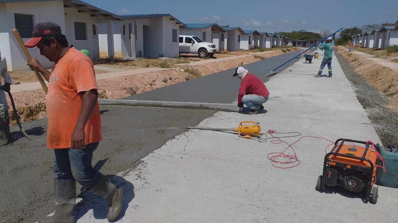 El Miviot informó que este proyecto aún no ha sido entregado debido a que existen pendientes por subsanar, que serán atendidos apenas se levanten las restricciones por el COVID-19 y la construcción se normalice.