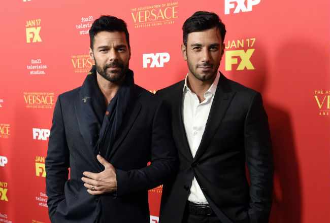 Ricky Martin y Jwan Yosef. Archivo