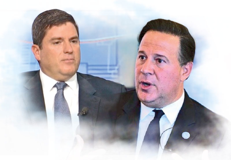 Carlos Duboy y Juan Carlos Varela.