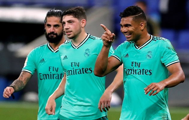 Casemiro fue el héroe del Madrid.