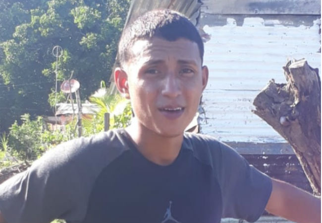 Jhair Gonzalo González Castillo ("Pingüi") fue asesinado en el sector de La Favela, corregimiento de Pedregal en David. Fotos: Mayra Madrid.